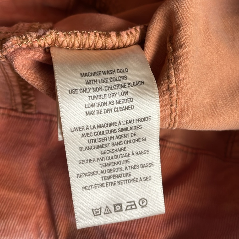 We The Free Rust/Orange Flare Corduroy Pants - Picture 10 of 16